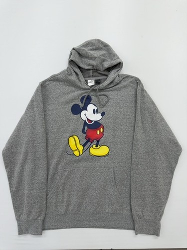 Pull capuche gris mickey - à,