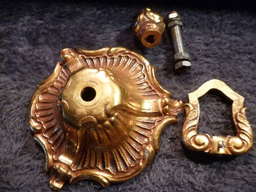 Ancienne coupelle lustre en - coupelle,