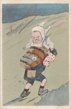 CP ILLUSTREE NOEL CARIVATURE