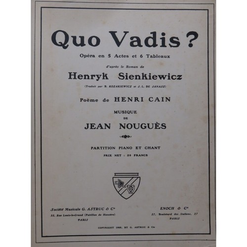 Nouguès jean quo vadis - jean,
