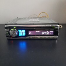Autoradio Alpine CDE-9848RB CD MP3 4x45W Vintage Youngtimer Façade Détachable