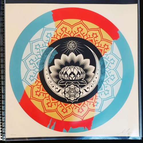 Shepard fairey obey - fairey, lotus