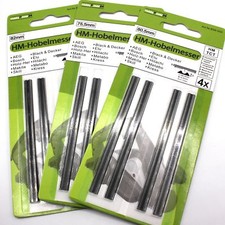 4 Pièce Hm Fers de Rabot 82