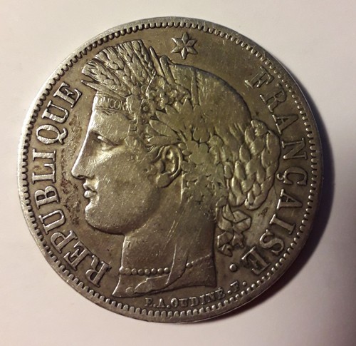 Francs 1849 argent cérès - francs,