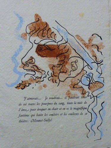 Cocteau portrait - cocteau, de