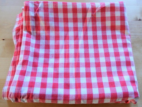 Drap enfant tissu vichy - drap,