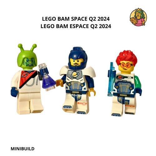 Lego minifigures bam - bam, q2