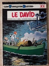 BD- LES TUNIQUES BLEUES -N°19-LE DAVID -Cauvin-Lambil - EO 1982