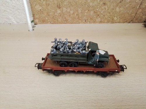 Electrotren wagon plat rn - wagon,
