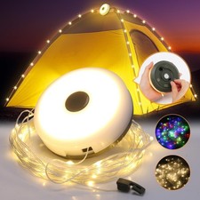 Guirlande Lumineuse 10m LED Camping Durabilité et Étanchéité Chargement USB p...