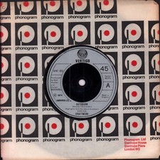 Kraftwerk Autobahn 7" Vinyle UK VERTIGO 1974 Design D'étiquette Argent Injection