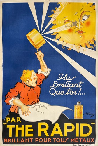 Affiche ancienne originale - originale, –