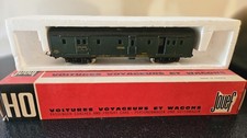 Jouef Dqd2myi 18777 SNCF Epoque III Echelle HO Fourgon à Bagages - Vert (5420)
