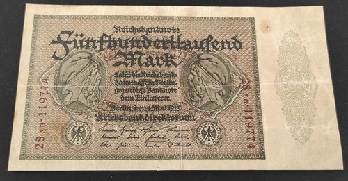 Allemagne billet 500 000 - allemagne,