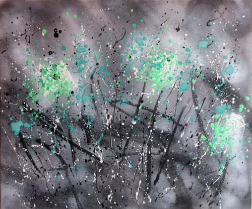 Hayvon signed green night - green,