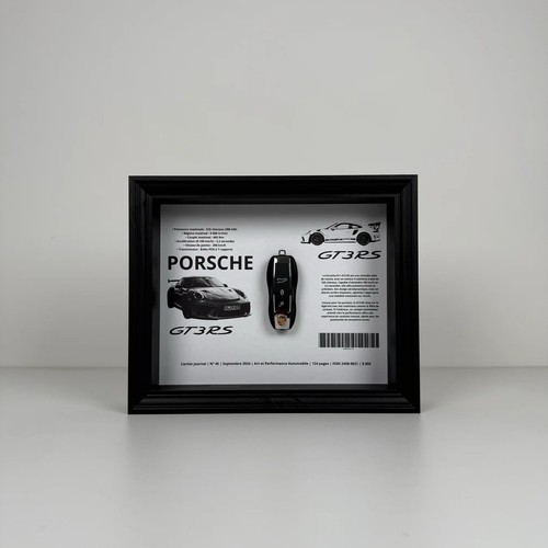 Cadre art porsche clé - cadre,
