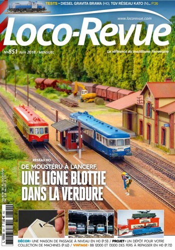 Loco revue 851 juin 2018 - revue,