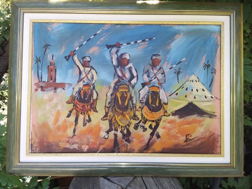 Tableau huile sur toile