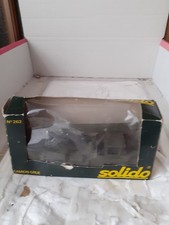  Ancien camion grue Richier 8 tonnes  armée française  1965 Solido 1/43