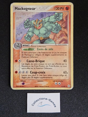 Carte pokémon mackogneur - pokémon,