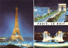 75 PARIS TOUR EIFFEL ARC DE TRIOMPHE PALAIS DE CHAILLOT