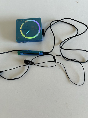 Sony portable minidisc - minidisc, player