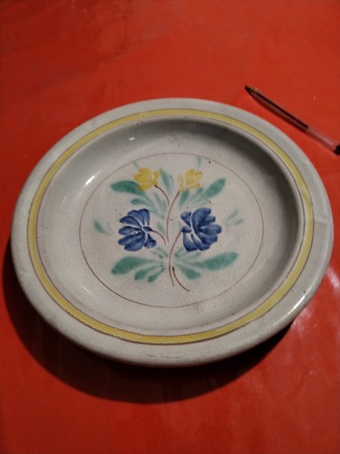 Ancien plat creux cul - cul, noir