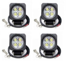 4x LED 12-24V Feux 12W Lampes