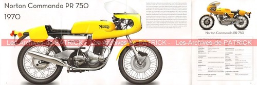 Norton 750 commando 1970 - 750, fr