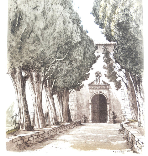 Les cyprès chapelle - cyprès, la
