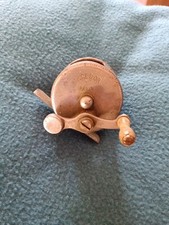 Moulinet Pêche Ancien Collection Ancre D'or Paris Aluminium