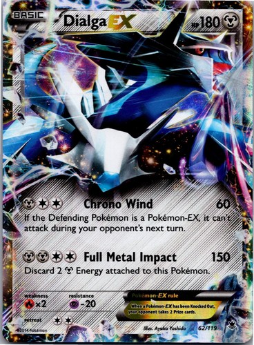 Dialga 119 holo - ex, rare