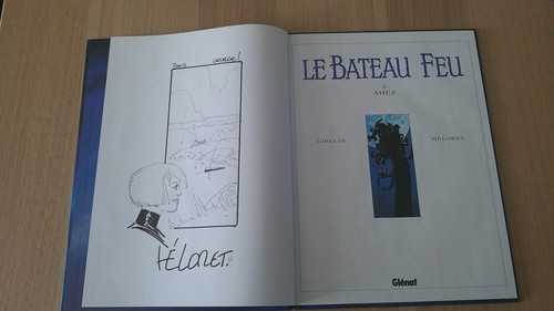 Dedicace heloret le bateau - dedicace,