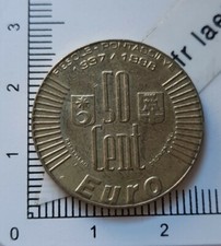 C05605 probe essai 50 cent euro 1998 fiesole pontassoieve pièce de monnaie 