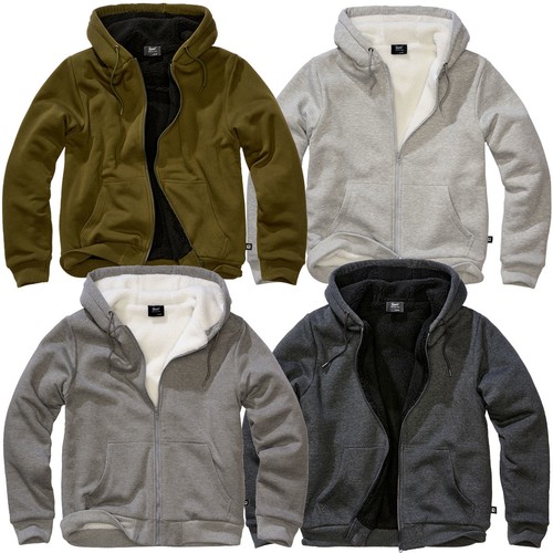Brandit teddy veste capuche - teddy,