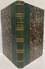 TOMES (Charles). Traité d'anatomie dentaire humaine et comparée. Octave Doin 188