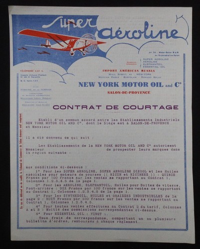 Automobile huile aeroline - huile,
