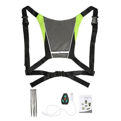 Gilet clignotant pour vélo
