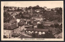 CPA Nontron, Faubourg Magnac