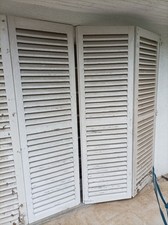 Volets persiennes anciens en bois - Plusieurs lots / dimensions