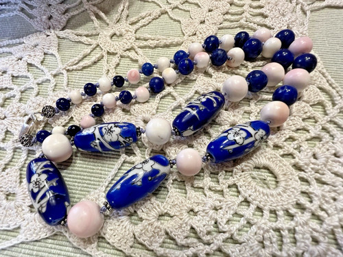 Collier ancien perles