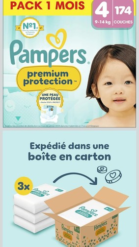 Couche pampers taille - pampers, 4
