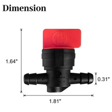 Interrupteur Robinet Carburant 8mm Moto Quad Vélo Moteur Accessoire