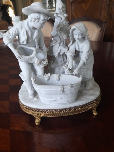 Biscuit porcelaine ancien - de,