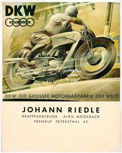 Dkw moto rf1545 poster - moto, hq
