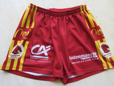Short rugby BRONCOS PALAU XIII porté bordeaux Néo Logik L