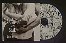 Mylène Farmer - Les mots - CD Promo - Rare - Collector - Polydor 9826 - Neuf