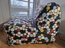 fauteuil-lit IKEA multicolore