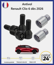 Ecrous antivol roues - ecrous, noir