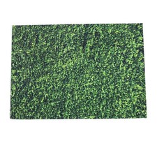 1PC 1x1.5M herbe fond tissu